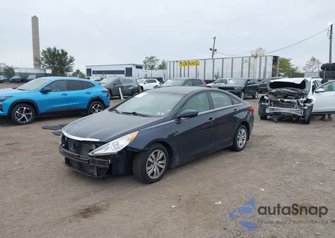 2012 Hyundai Sonata Gls из США, поврежденный, VIN 5NPEB4ACXCH431484